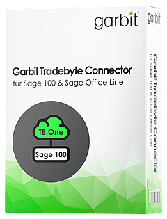 Garbit Tradebyte Connector für Sage 100 - 3D-Produktbox